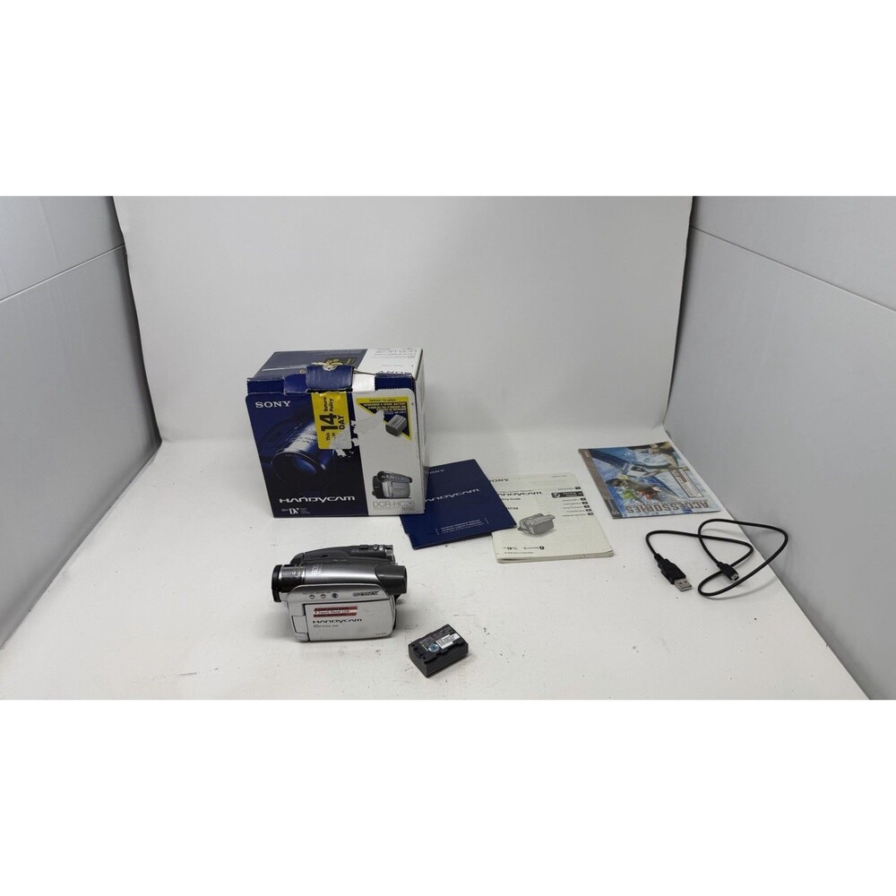 Sony Handycam DCR-HC26 Digital Video Camera Recorder For Parts Or Repair
